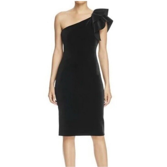 Eliza J Dresses & Skirts - Eliza J Black One Shoulder Dress